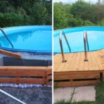 Helena si kolem bazénu postavila luxusní molo
