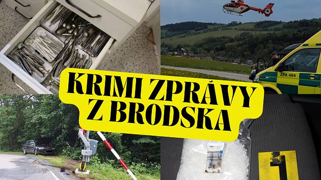 Krimi zprávy: falešný zubař v Brodě bohatl na pacientech, motorkáře smetl pták