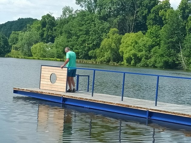 Začátek koupací sezony u rybníka Cihlář v Havlíčkově Brodě