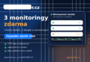 AppMonitor.cz: jednoduché hlídání webů, e-shopů a služeb. První 3 monitoringy zdarma